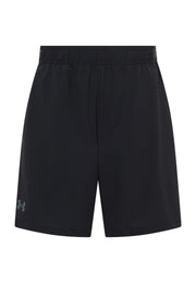 Men’s training shorts with elastic waistband, water-repellent