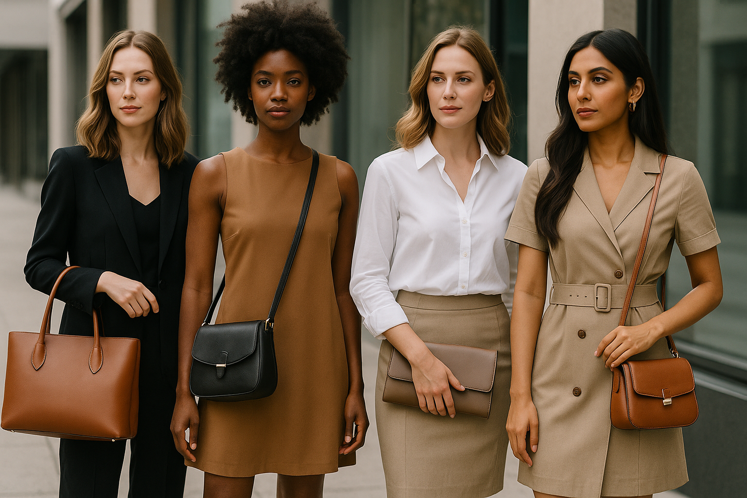 Women having Handbags